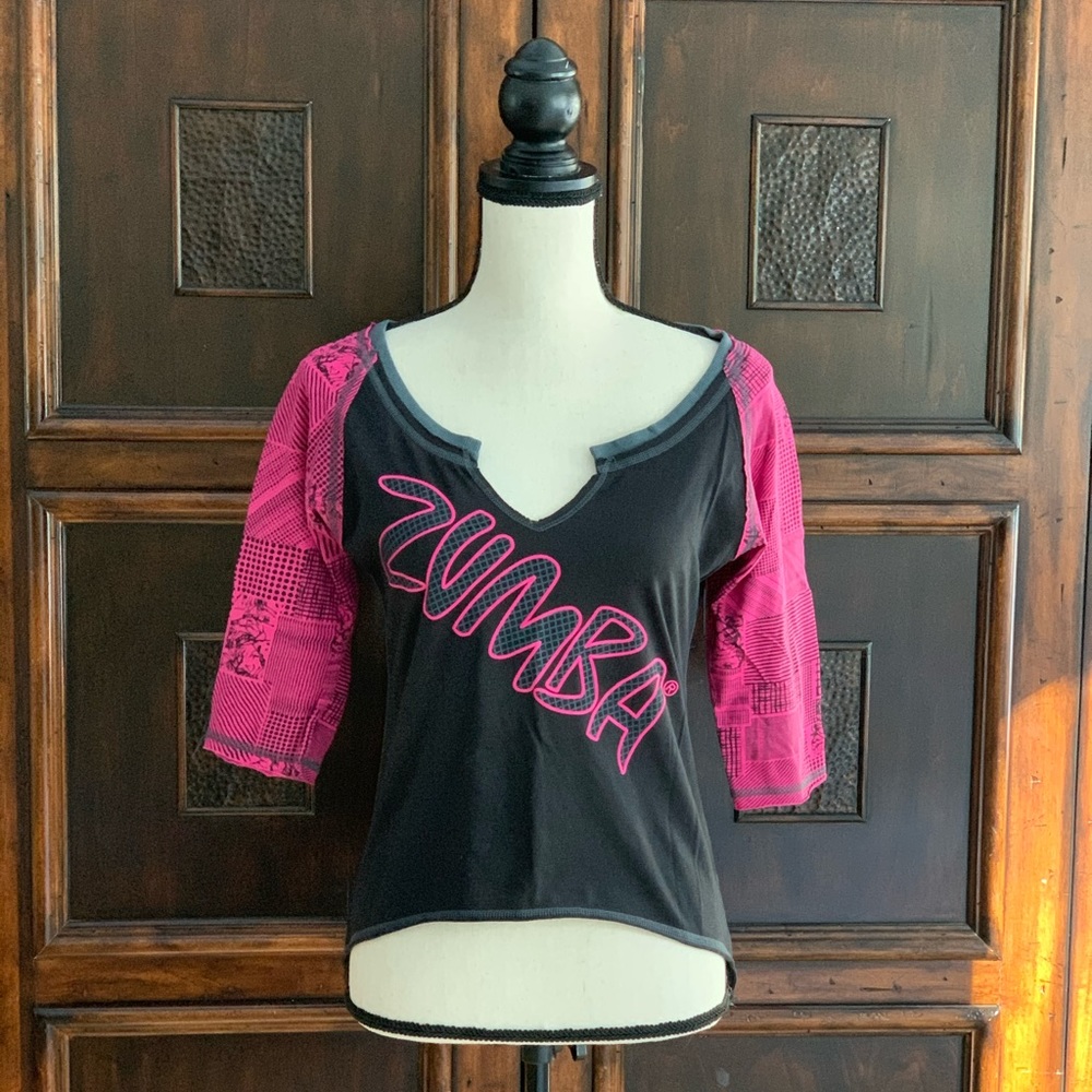 Zumba Fitness 3/4 sleeve Top